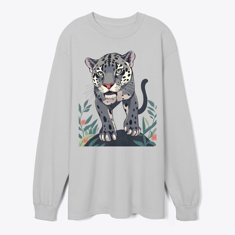 Panther Graphic Design T-Shirt