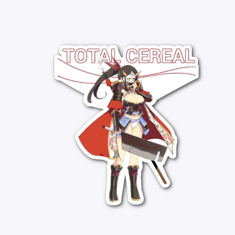 TOTAL CEREAL - NINJA STICKER