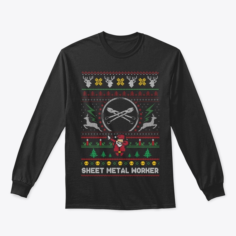Ugly Sheet Metal Worker Sweater