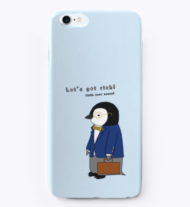 Get Rich - Cute Baby Penguin Design