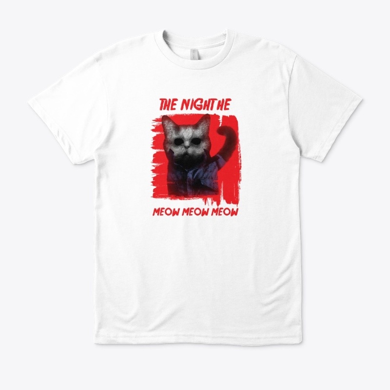 Michael Myers Halloween Cat version 