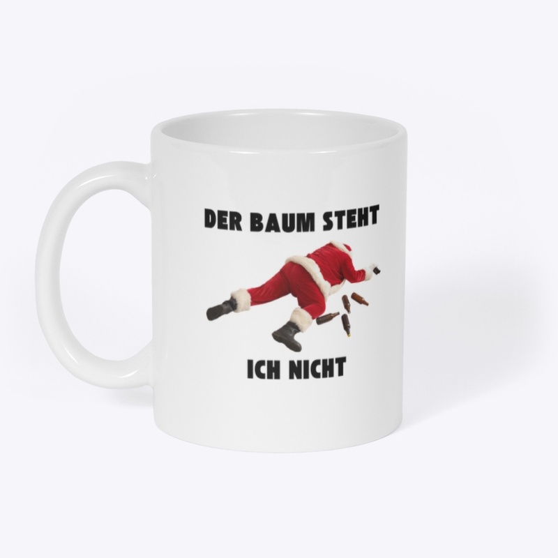 Tasse "der Baum steht ich nicht"