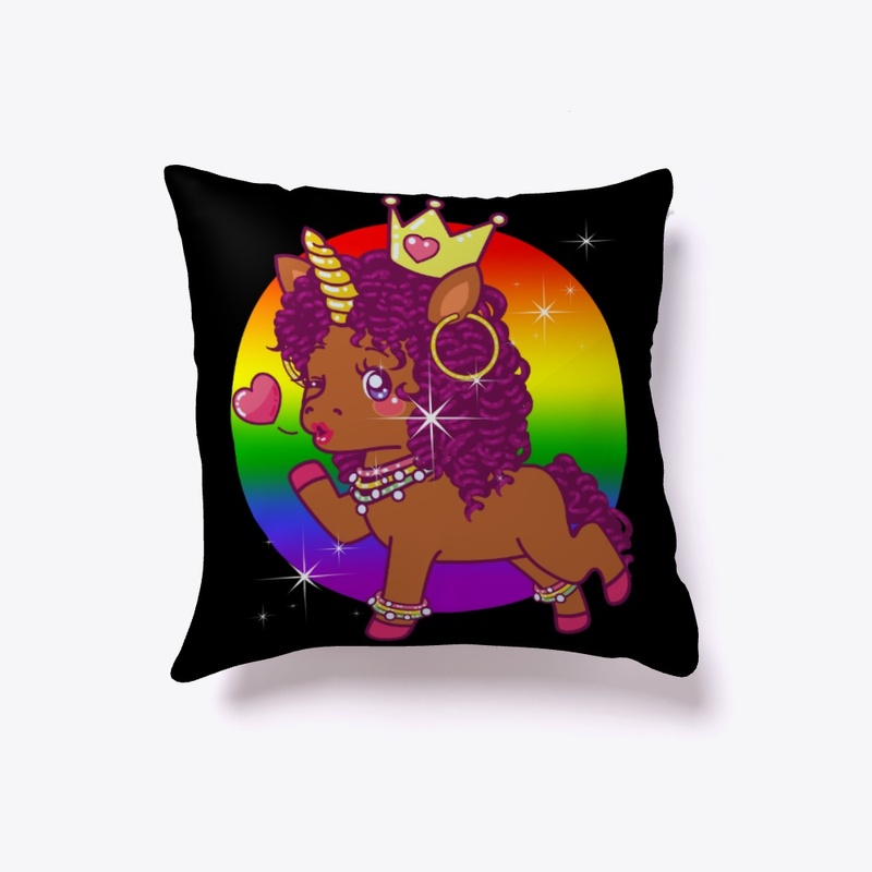 Afro Unicorn Black Girl Magic