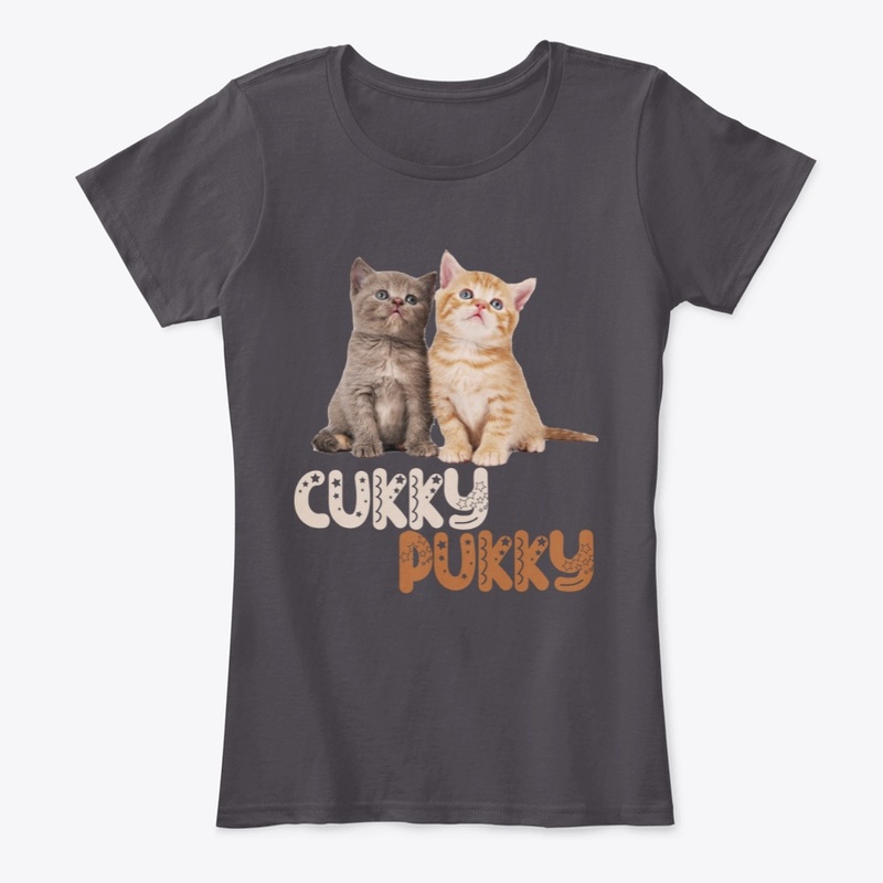 Cukky Pukky Cat Design Tee