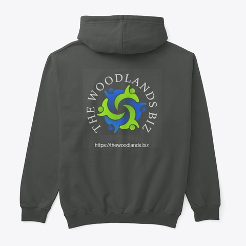 The Woodlands Biz Dark Heather T-Shirt Back