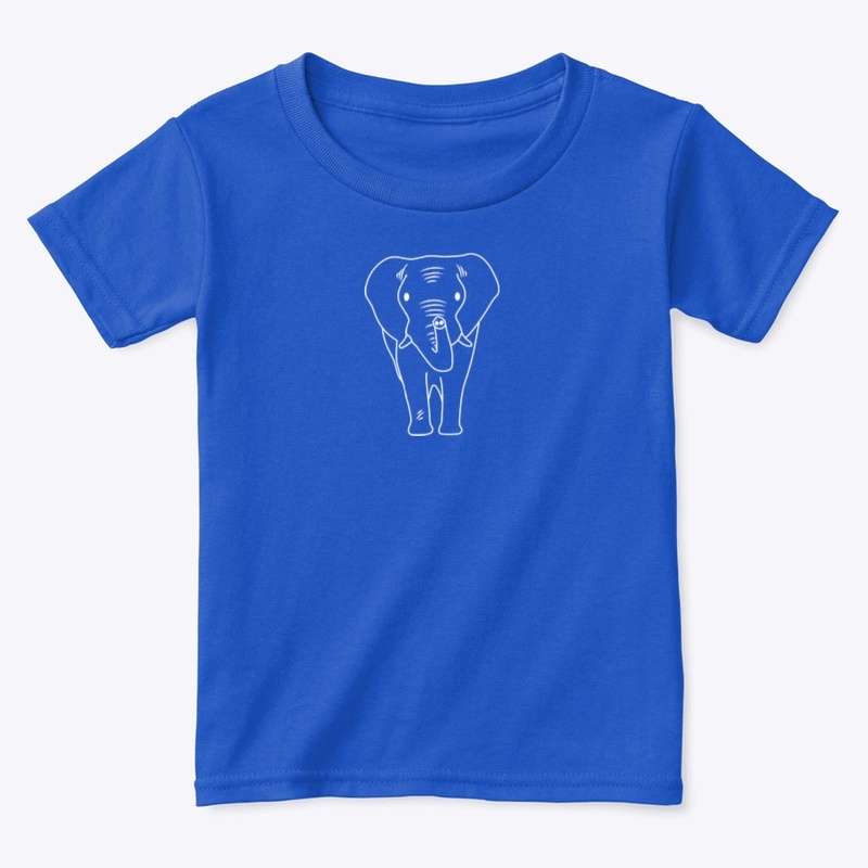Classic Elephant Outline