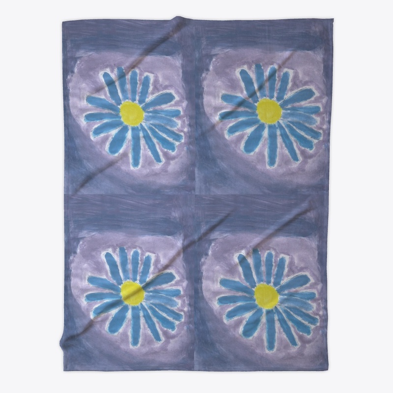 Dreamy Blue Flower