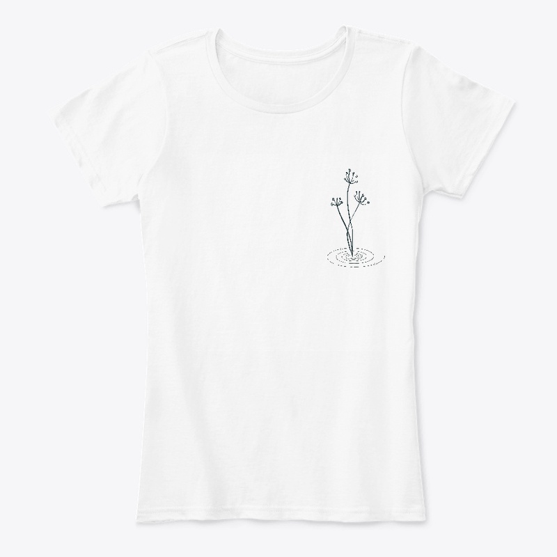 Basic white tee