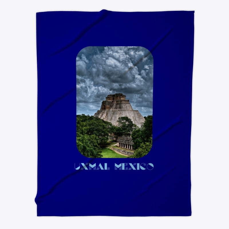 Uxmal Mexico Mayan Ruins Main Pyramid