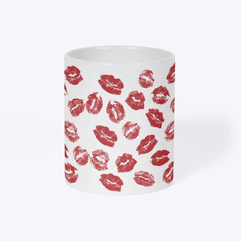 Red Lipstick Coffee Mug