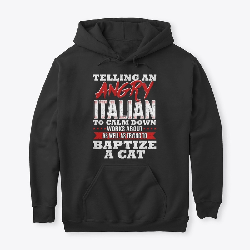 Italian Gift, Calm Down Like Baptize Cat