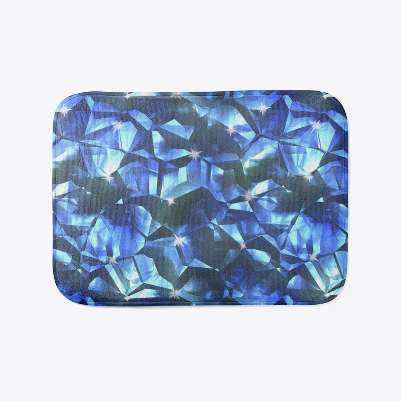 Blue Crystal Pattern 