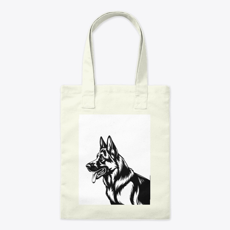Bold German Shepherd Dog