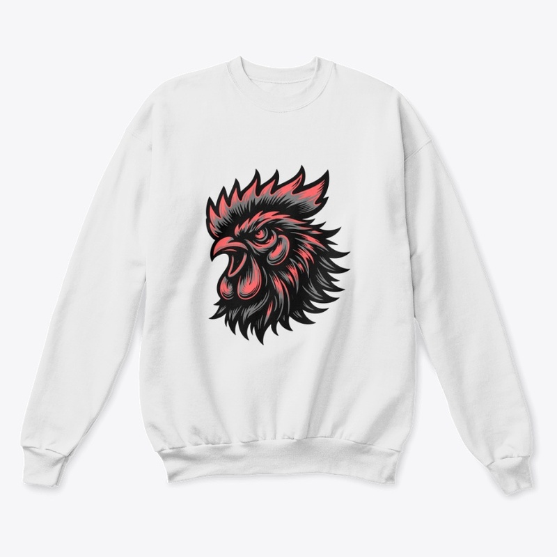 Powerful Chicken Head Graphic