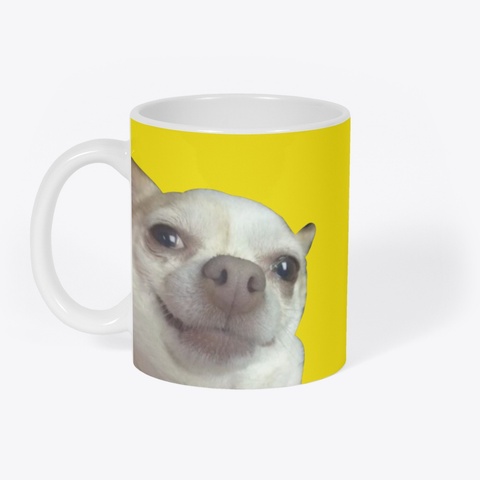 Real Hot Mug Yellow áo T-Shirt Front