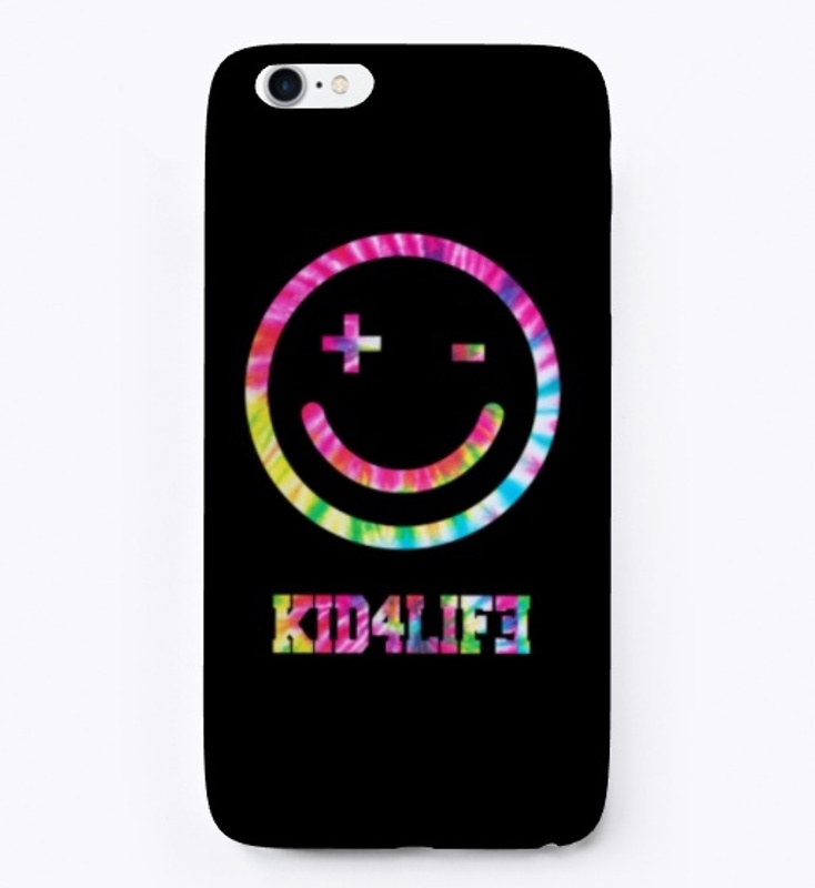 K4L iPHONE BLACK TIE DYE CASE