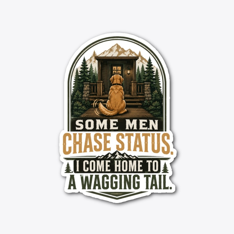 Wagging Tail Dog Dad Merch