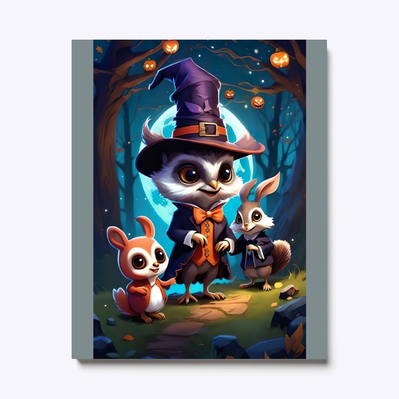 Enchanted, Cute and Spooky Animals