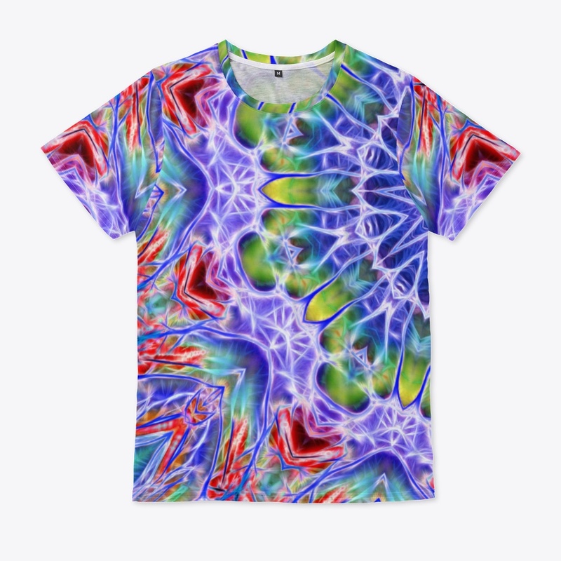 Red Blue Kaleidoscope