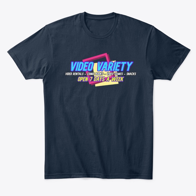 VIDEO VARIETY retro inspired gear