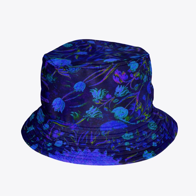 Blue Medieval Flowers
