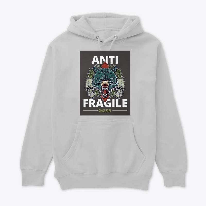 Anti fragile t-shirt design 