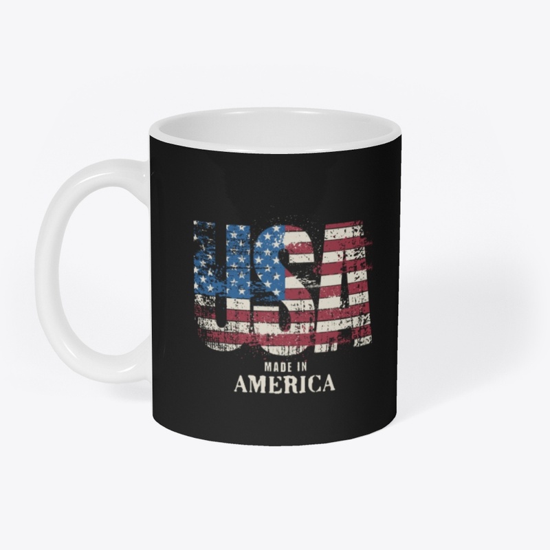 USA Made in America Patriotic Flag Merch