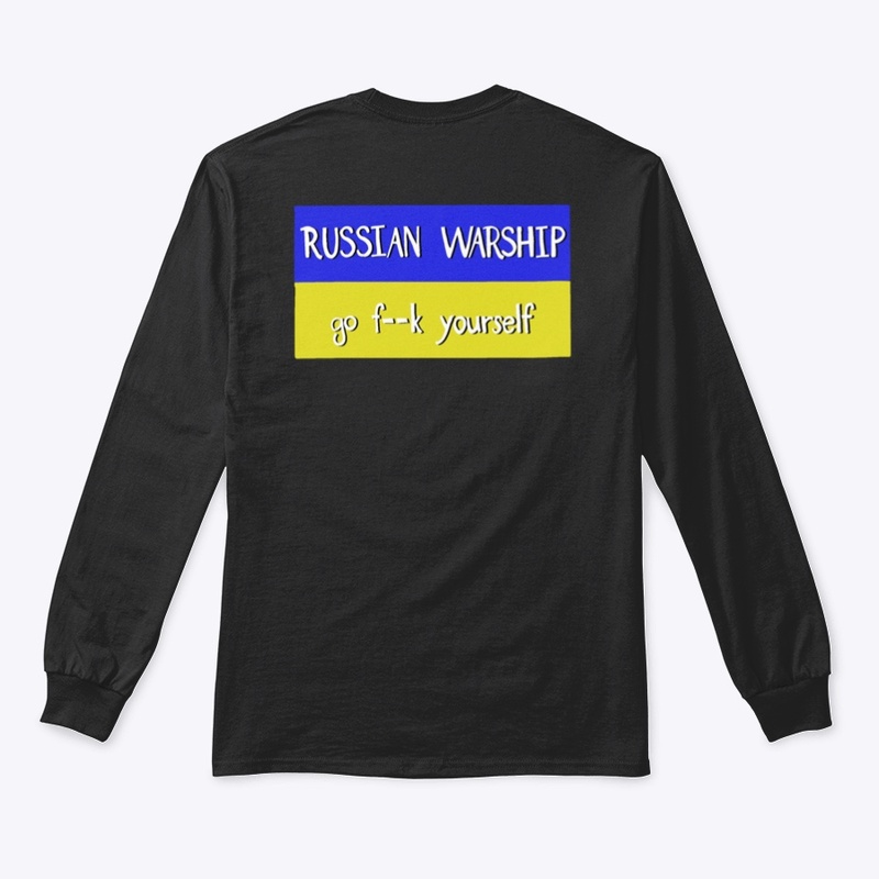 RUSSIAN WARSHIP GO F YOURSELF W UA FLAG2