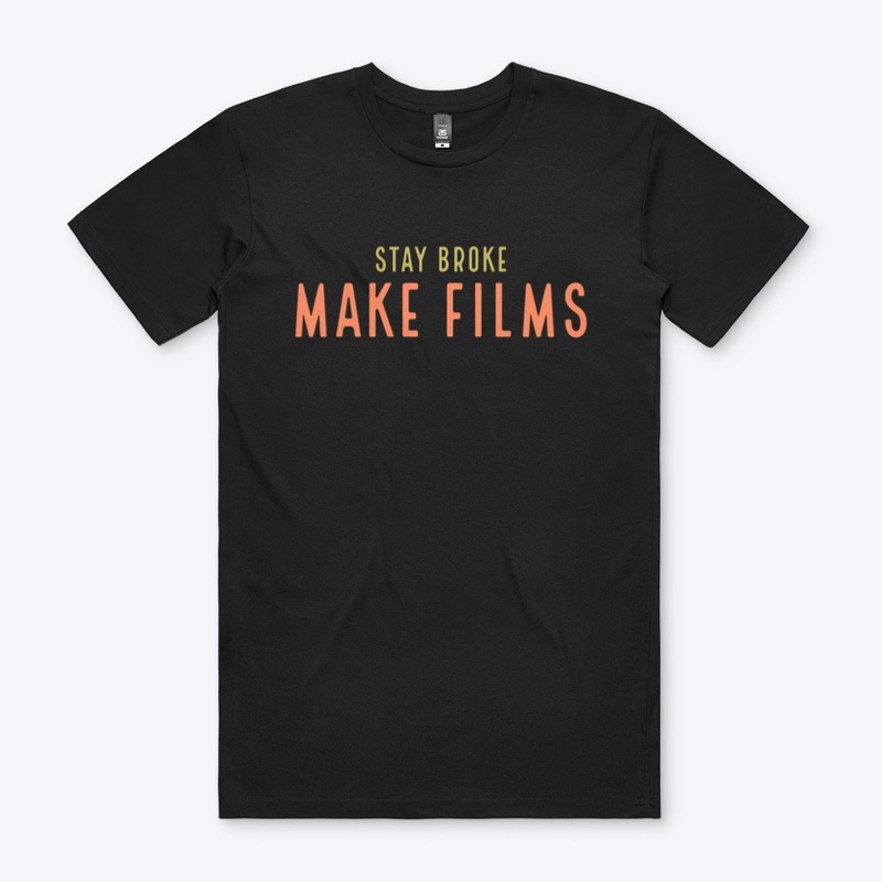 Stay Broke Make Films design