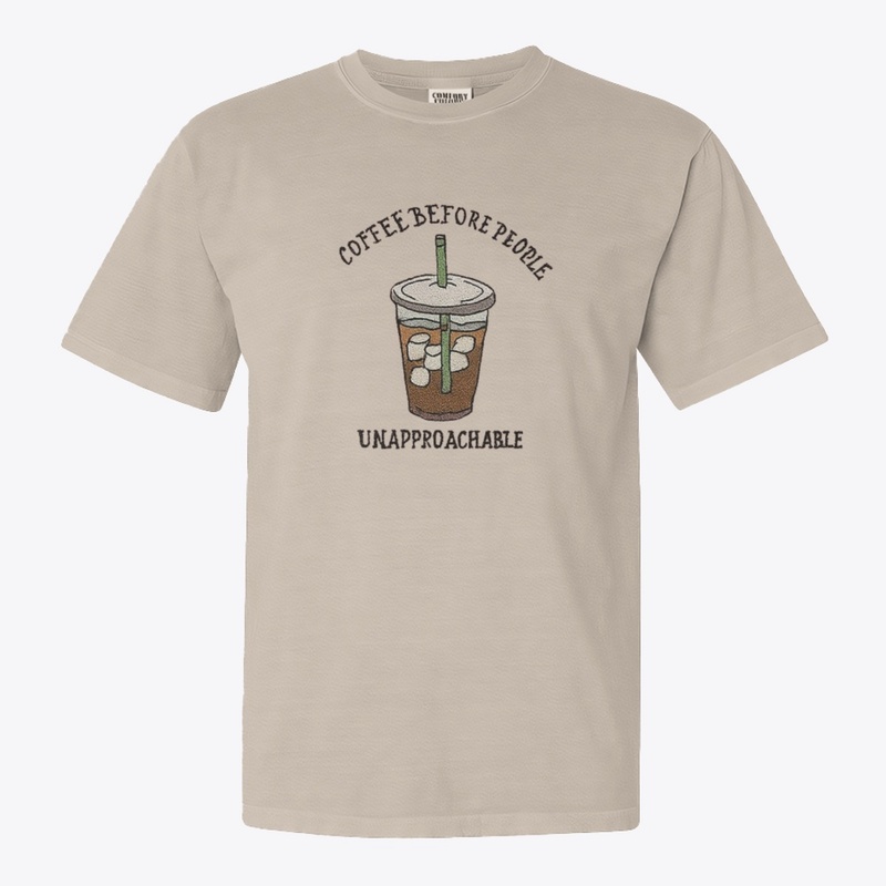 “Coffee Before People”