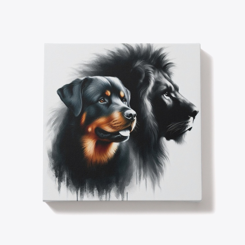Rottweiler Lion