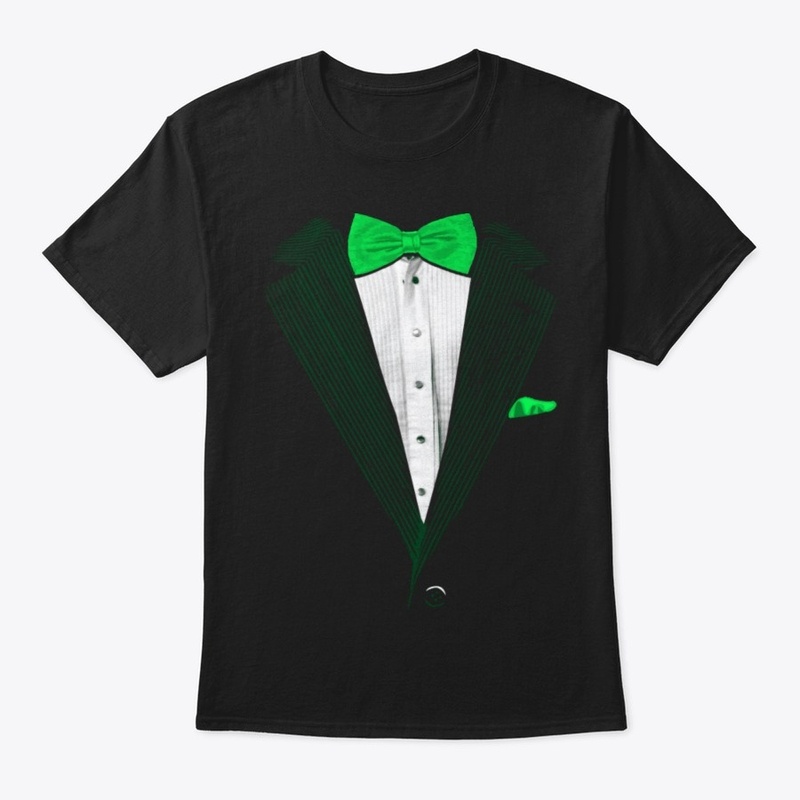 St Patrick's Day Green Tuxedo