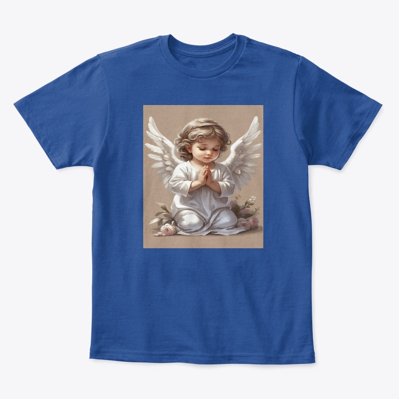 Praying baby girl angel "