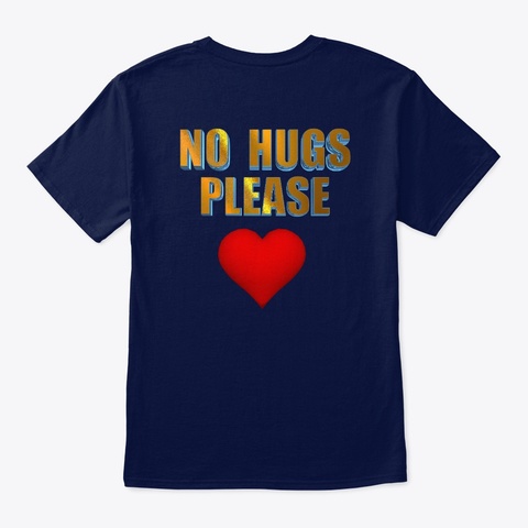 Corona Design Navy T-Shirt Back
