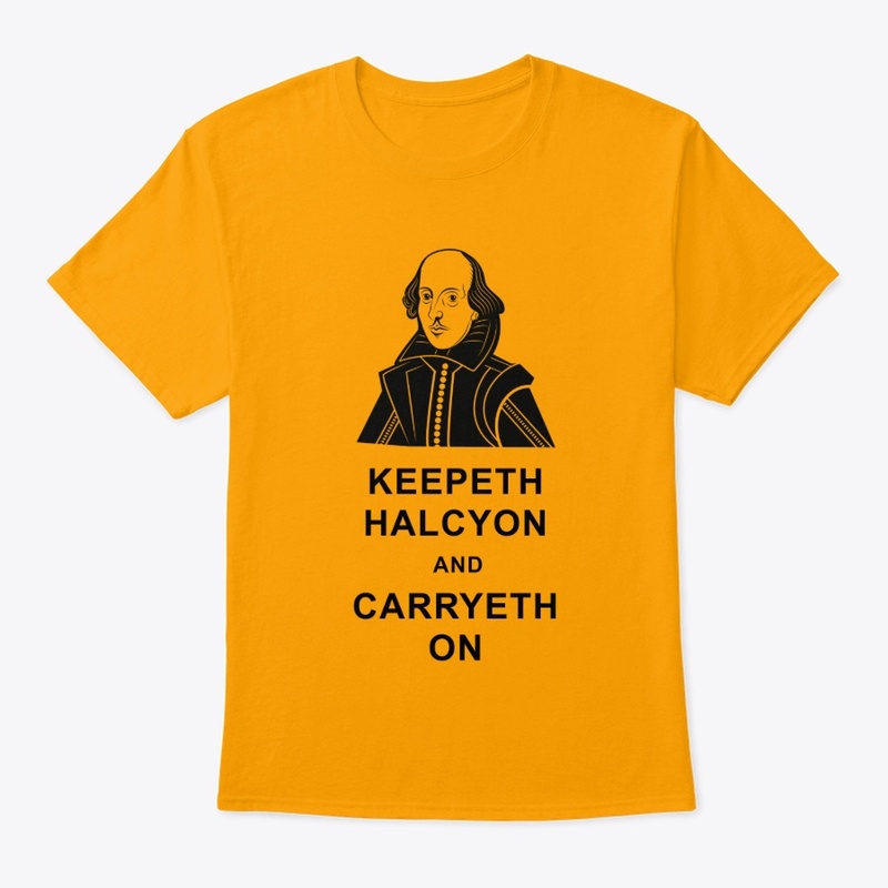 Shakespeare Keep Calm And Carry On