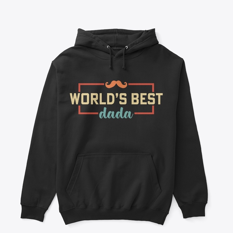 World's Best Dada Retro Vintage T-shirt