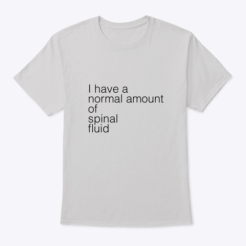 Normal Csf Light Steel T-Shirt Front