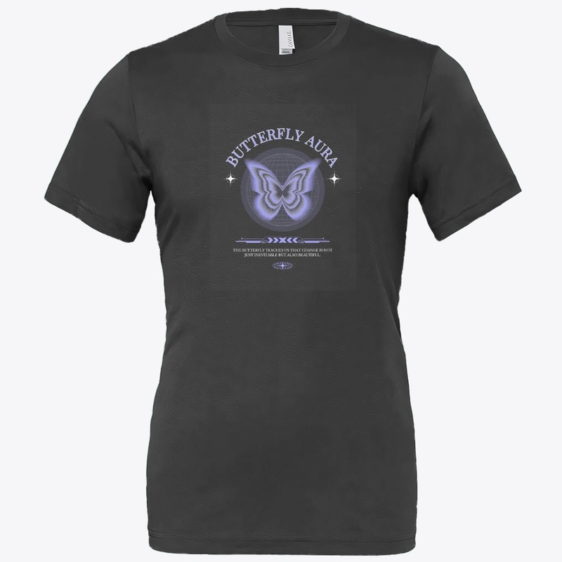 BUTTERFLY AURA t-shirt design 