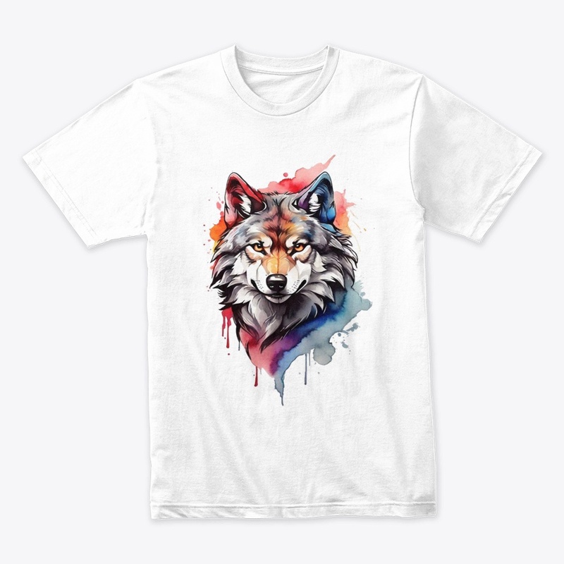 Ilustration wolf 3D