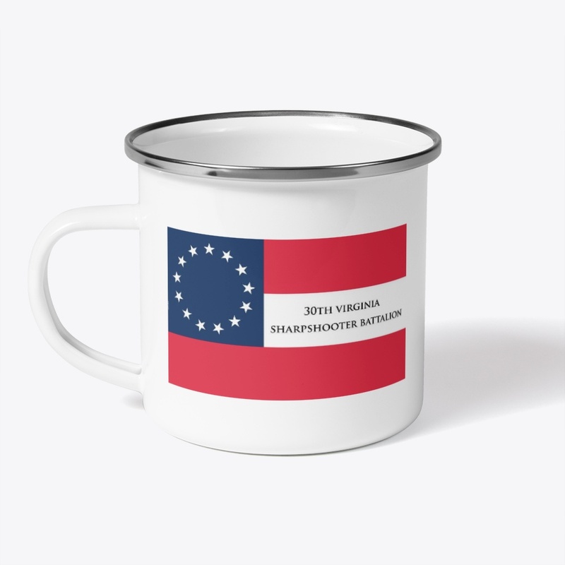 Virginia and Flag Mug