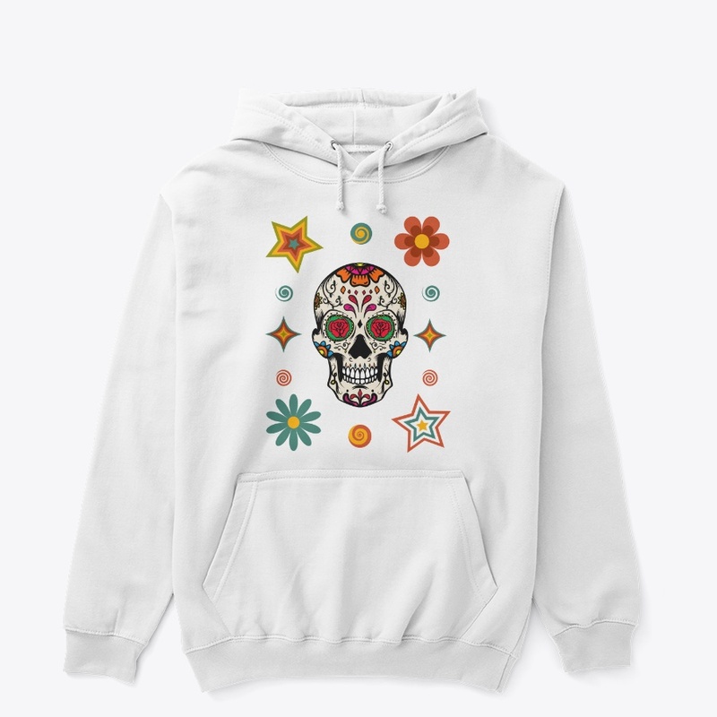 Skull and stars
