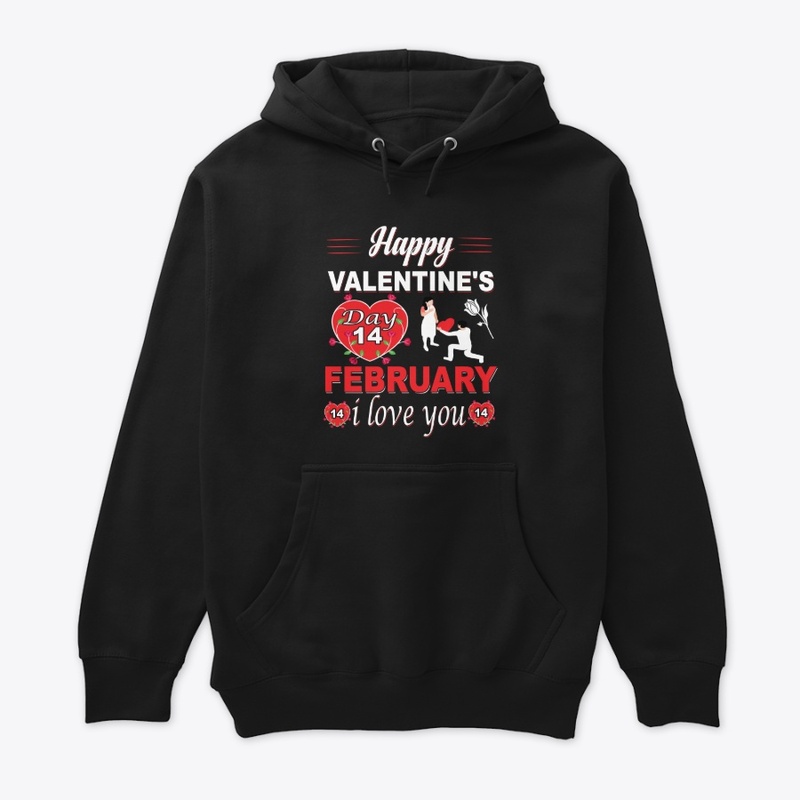   Valentine's Day 14 February t-shirt