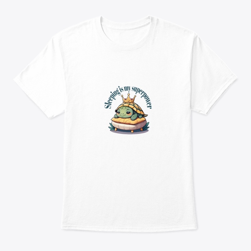 Sleepy Turtle - Superpower Sticker.