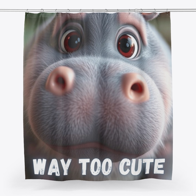 Way Too Cute - Hippo