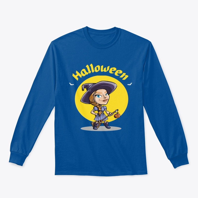 Happy Halloween - Young witch
