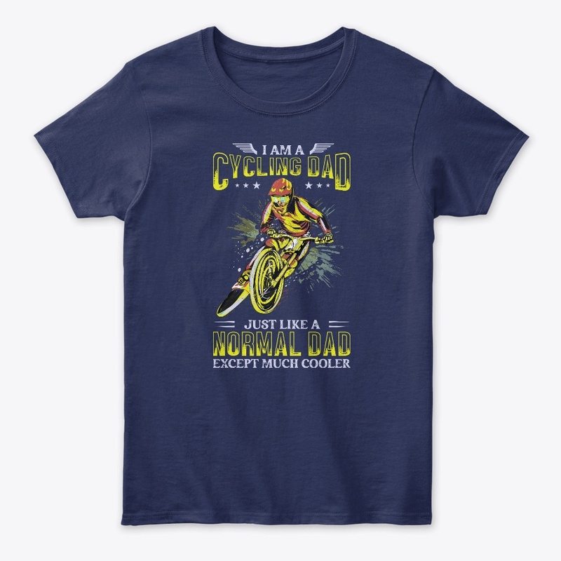 cycleing like hero dad