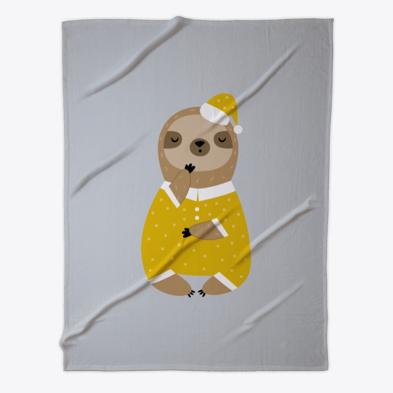 Baby on board, sleeping sloth 