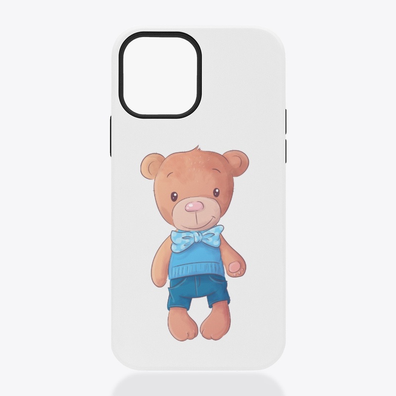 Cute Africa Bear Clipart Design