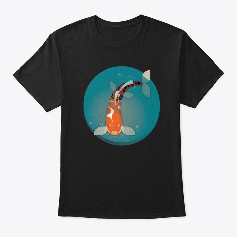 Swimming Koi Fish Bubble