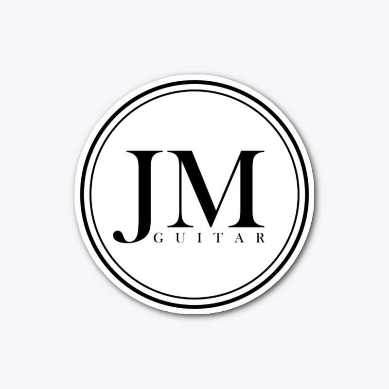 Josh Myers Guitar Logo Sticker